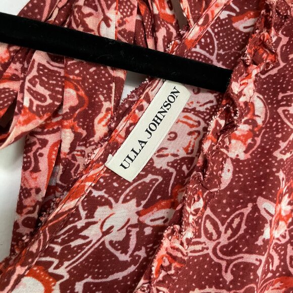 Ulla Johnson Floral Amora Dress in size 0 - Picture 6 of 6